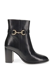 Jones Bootmaker Kelda Heeled Ankle Black Boots - Image 1 of 5
