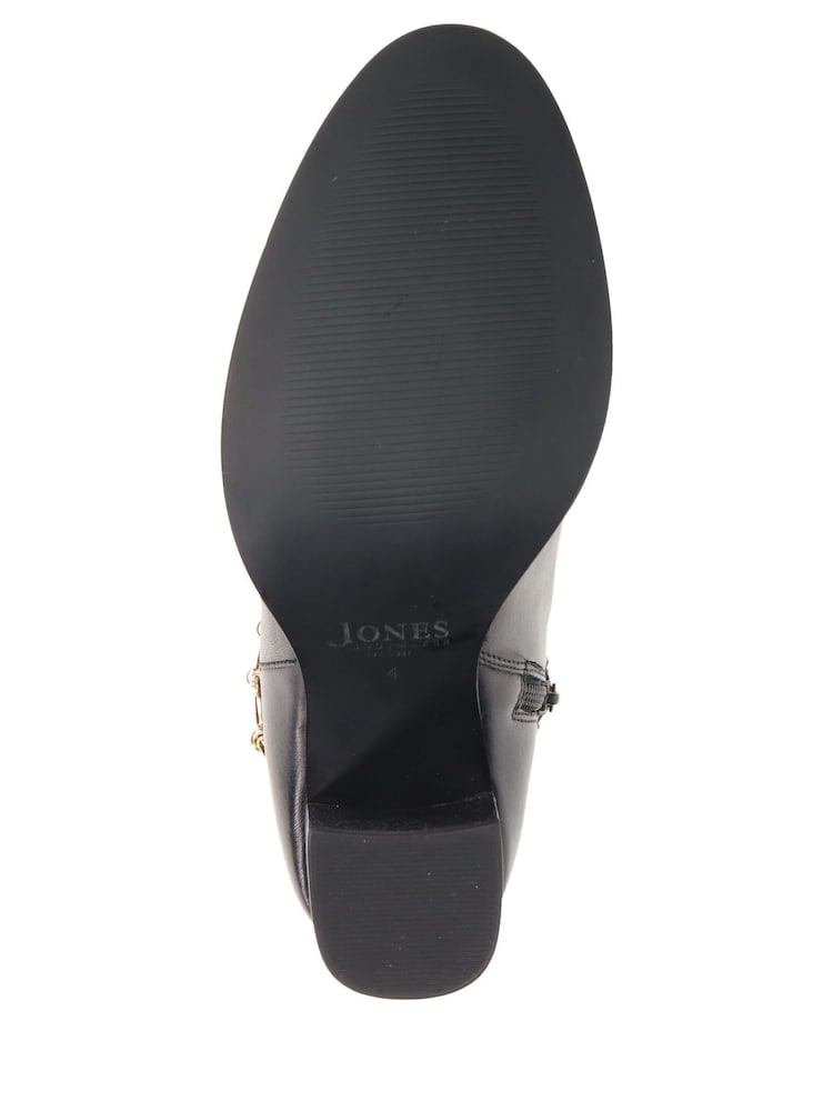 Jones Bootmaker Kelda Heeled Ankle Black Boots - Image 5 of 5