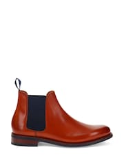 Jones Bootmaker Brown Bayridge Leather Chelsea Boots - Image 1 of 5