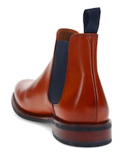 Jones Bootmaker Brown Bayridge Leather Chelsea Boots - Image 3 of 5