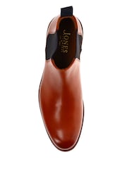 Jones Bootmaker Brown Bayridge Leather Chelsea Boots - Image 4 of 5
