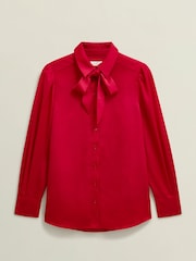 Hobbs Red Ruby Blouse - Image 4 of 4
