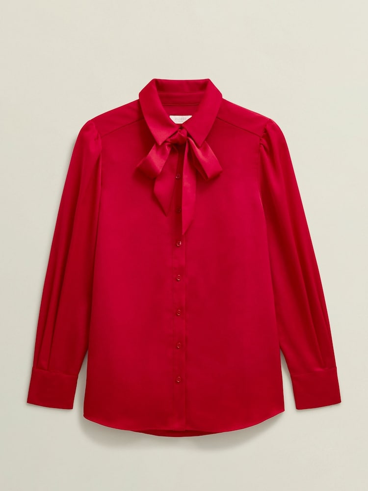 Hobbs Red Ruby Blouse - Image 4 of 4