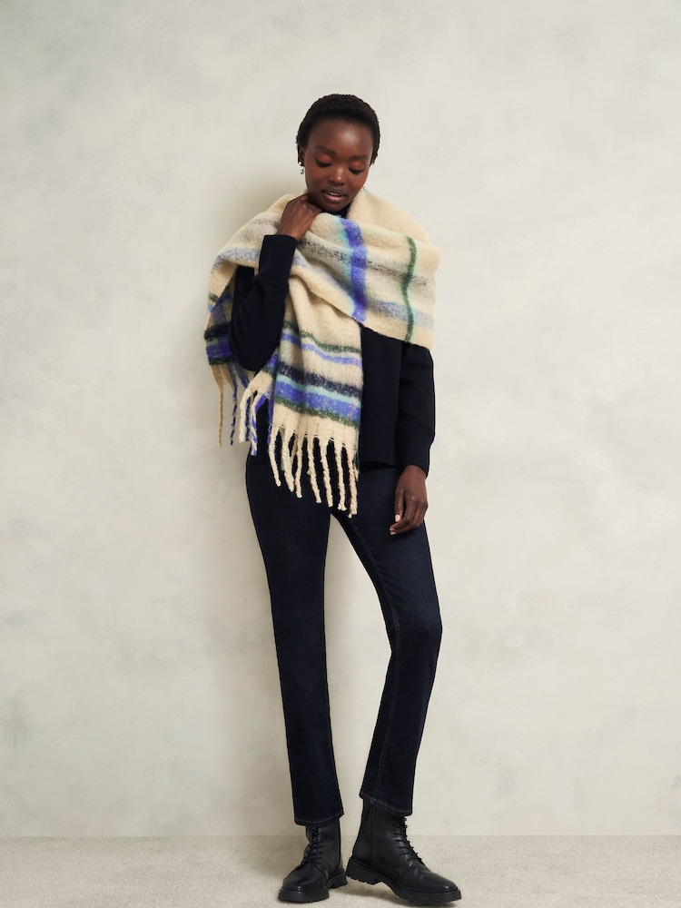 Hobbs Brown Helen Winter Scarf - Image 3 of 3