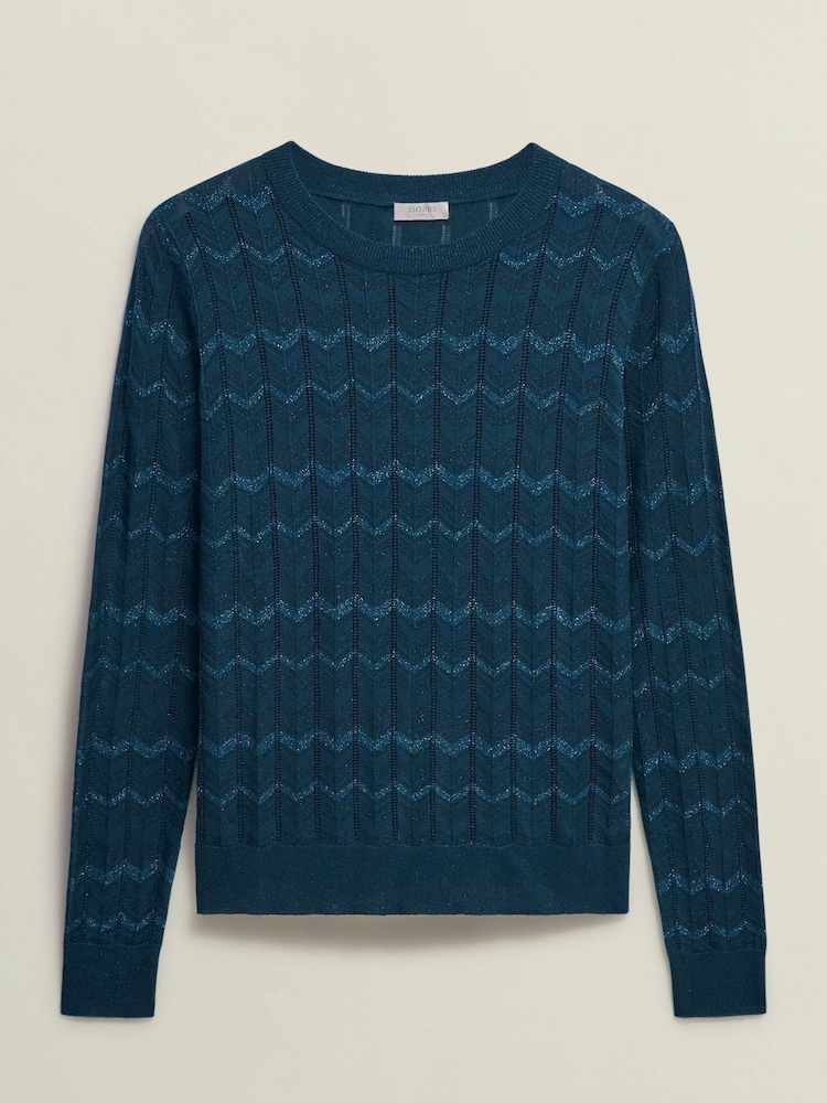 Hobbs Blue Chatham Jumper - Image 3 of 3 Hobbs Blue Chatham Jumper - Image 3 of 3