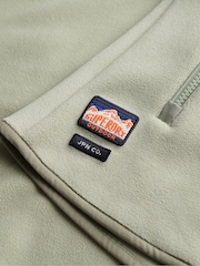 Superdry Green Active Fleece Gilet - Image 6 of 6