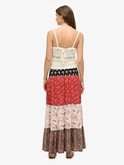 Superdry Multi Printed Maxi Skirt - Image 2 of 5