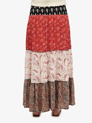 Superdry Multi Printed Maxi Skirt - Image 3 of 5