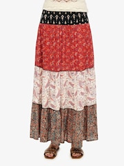 Superdry Multi Printed Maxi Skirt - Image 4 of 5