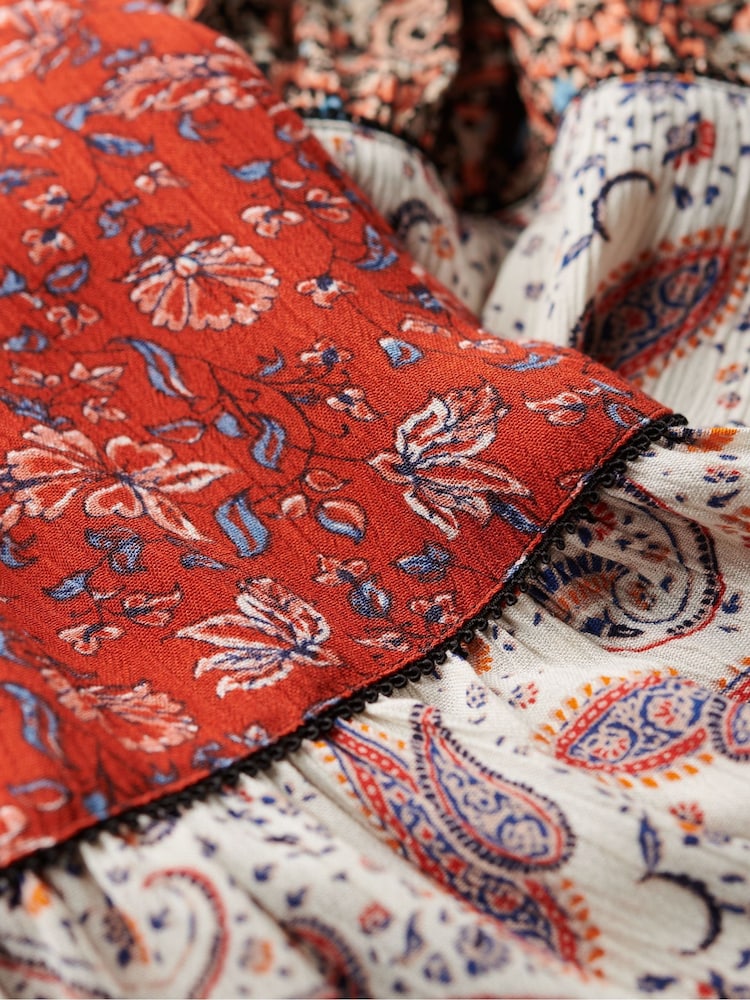 Superdry Multi Printed Maxi Skirt - Image 5 of 5