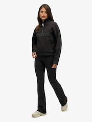 Superdry Black Active Tech Flare Joggers - Image 2 of 7