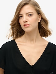 Superdry Black Printed Playsuit - Image 5 of 8