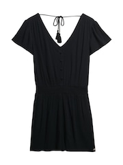 Superdry Black Printed Playsuit - Image 7 of 8