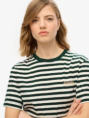 Superdry Green Country Club Plain T-Shirt - Image 4 of 5