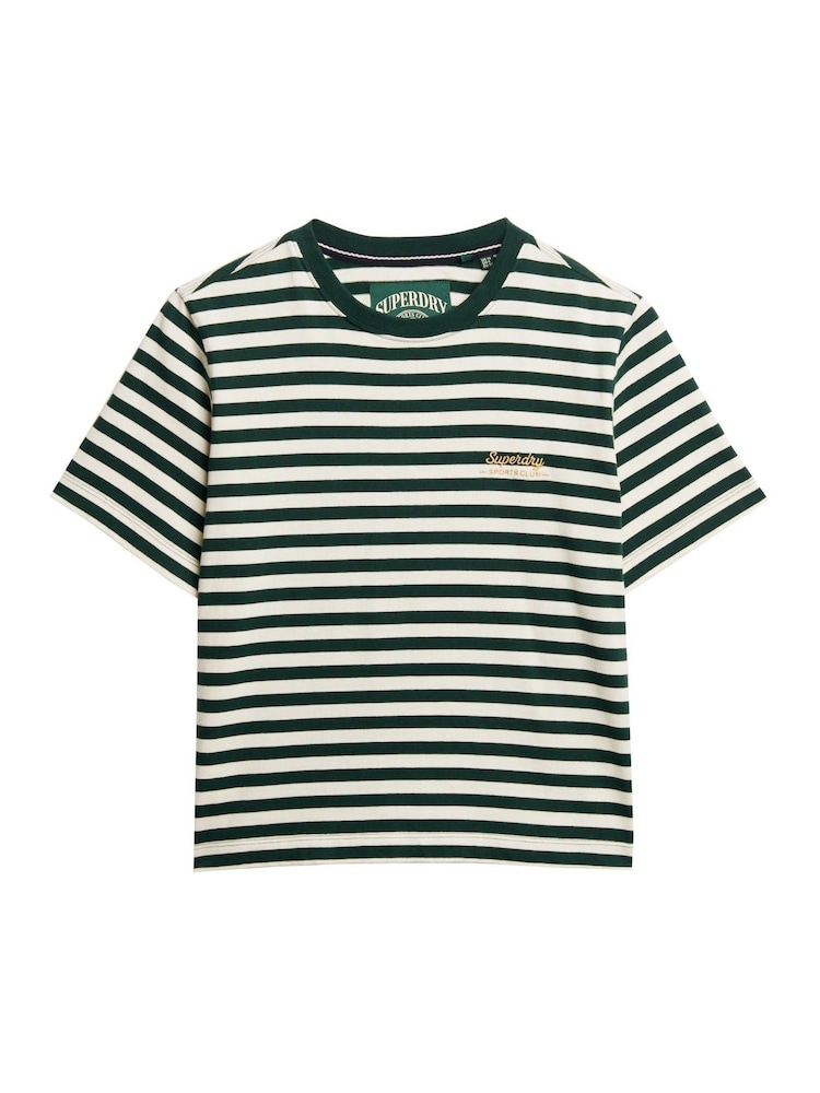 Superdry Green Country Club Plain T-Shirt - Image 5 of 5