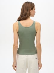 Verde - Superdry Athletic Ess Graphic Vest - Imagen 2 de 6