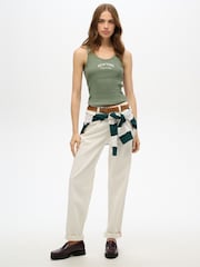 Verde - Superdry Athletic Ess Graphic Vest - Imagen 4 de 6