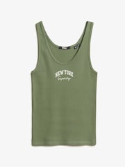 Verde - Superdry Athletic Ess Graphic Vest - Imagen 5 de 6