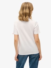 Superdry White Outdoor Stripe Relaxed T-Shirt - Image 2 of 6