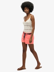 Superdry Orange Classic Chino Shorts - Image 3 of 6