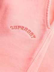 Superdry Pink Bolt Essential Logo 100% Cotton Shorts - Image 5 of 5