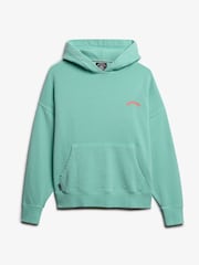 Superdry Green Essential Logo Zip Hoodie - Image 5 of 6