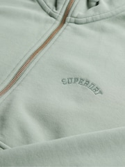 Superdry Green Green Active Tech Logo Relaxed Half Zip Sweatshirt - Image 5 of 6