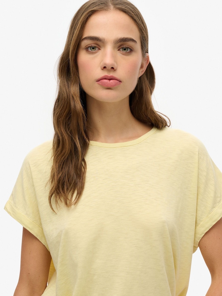 Superdry Yellow Studios Loose T-Shirt - Image 4 of 6