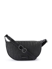 Carvela Sardinia Weave Sling Black Bag - Image 1 of 4