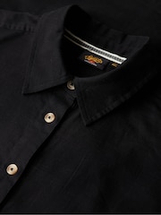 Черный - Удлиненная пляжная рубашка из 100% хлопка Superdry Ibiza - Image 6 of 6