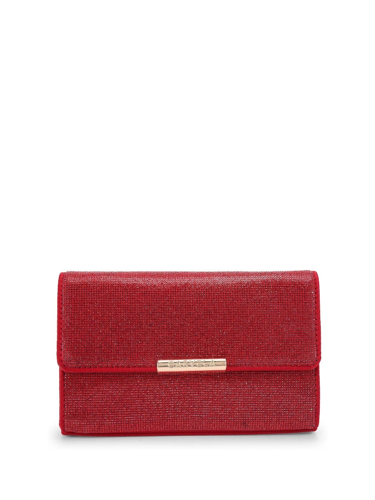 Carvela Red Gala Clutch 2 Bag - Image 1 of 4