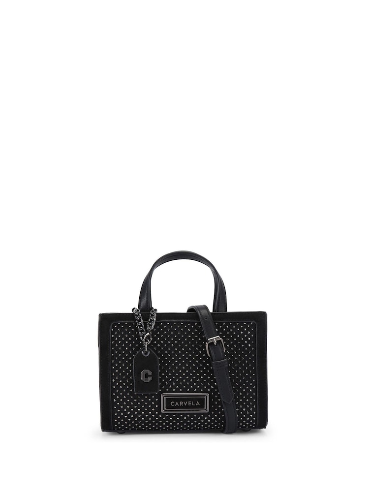 Carvela Hotsox Mini Tote Black Bag - Image 1 of 4