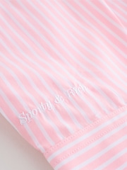 Sporty & Rich Pink Oversized Eden Script Shirt - Image 11 of 12