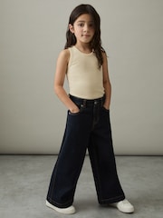 Reiss Lemon Violet 13-14 yrs Cotton Blend Ribbed Vest - Image 3 of 4