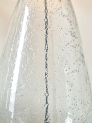 Pacific Clear Bubble Glass Metal Table Lamp - Image 3 of 6