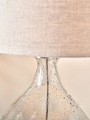 Pacific Clear Metal Curved Table Lamp - Image 5 of 6