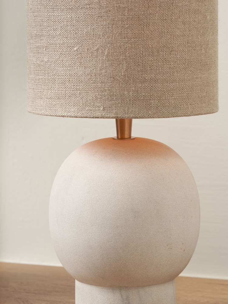 Pacific Natural Sandstone Table Lamp - Image 2 of 6