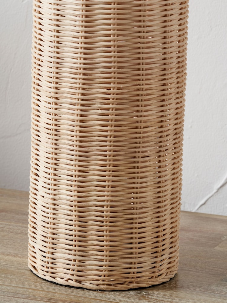 Pacific Natural Rattan Bottle Table Lamp - Image 2 of 6