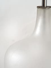 Pacific White Frosted Glass Table Lamp - Image 3 of 6