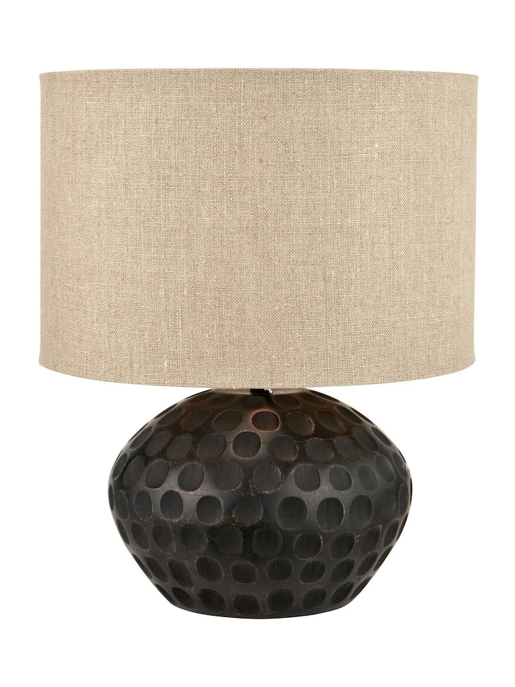 Pacific Black Mango Wood Mango Wood Table Lamp - Image 1 of 5