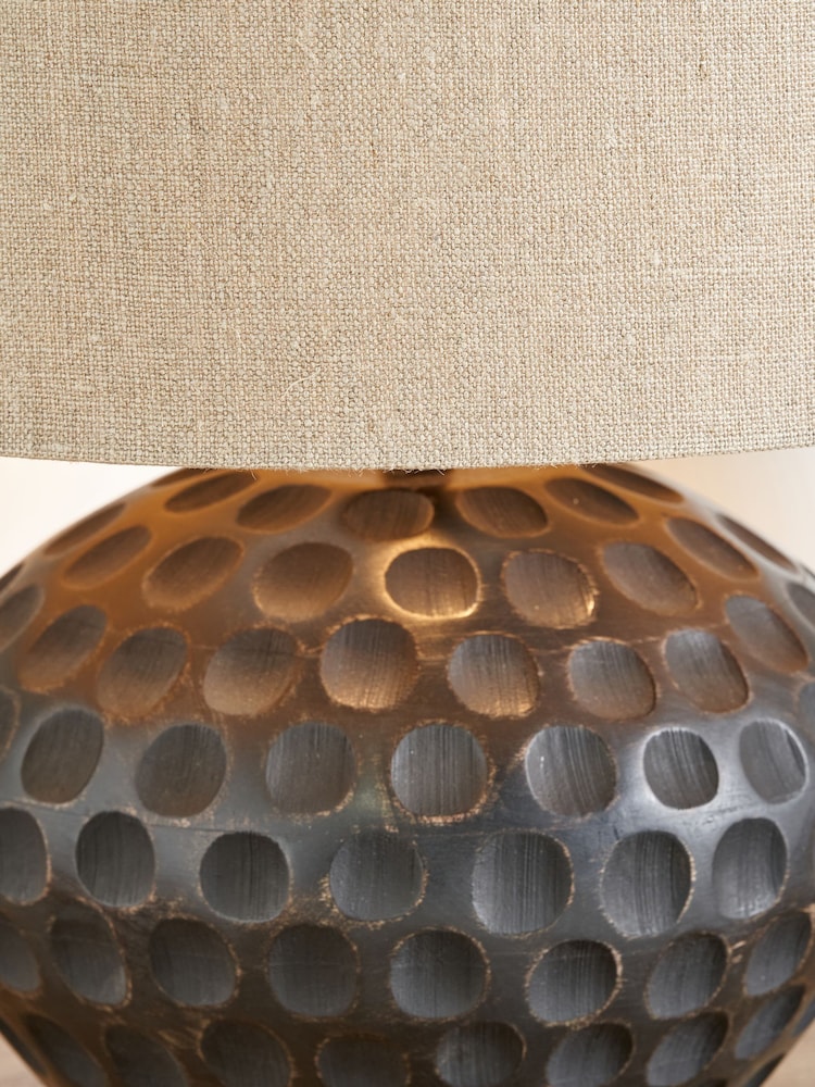 Pacific Black Mango Wood Mango Wood Table Lamp - Image 2 of 5