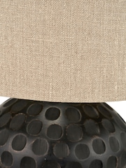 Pacific Black Mango Wood Mango Wood Table Lamp - Image 5 of 5