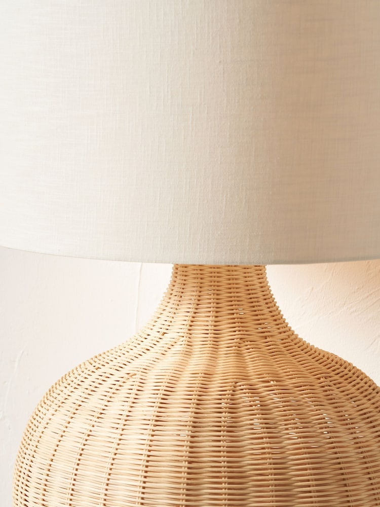 Pacific Natural Rattan Table Lamp - Image 2 of 6