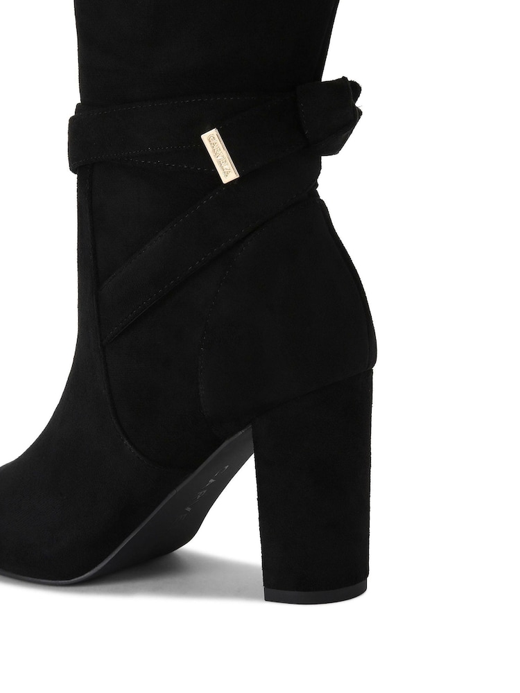 Carvela Tempt High Leg Black Boots - Image 5 of 5