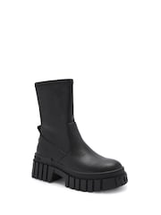 KG Kurt Geiger Tegan Sock2 Black Boots - Image 2 of 5