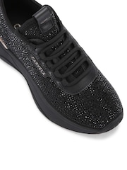 Carvela Swift Jewel Runner Black Trainers - Image 4 of 5