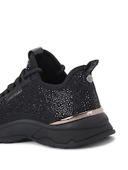 Carvela Swift Jewel Runner Black Trainers - Image 5 of 5