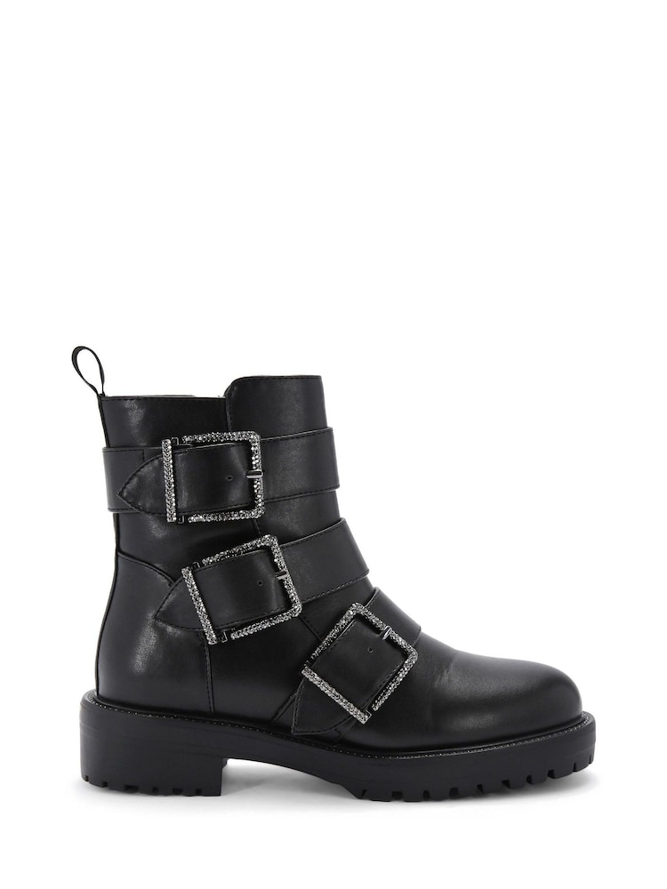 KG Kurt Geiger Trixie Gem Black Boots - Image 1 of 5