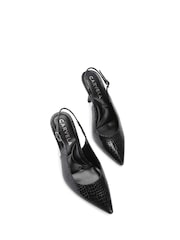 Carvela Passion Sling Court Black Shoes - Slika 3 iz 5