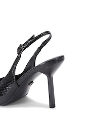 Carvela Passion Sling Court Black Shoes - Slika 4 iz 5